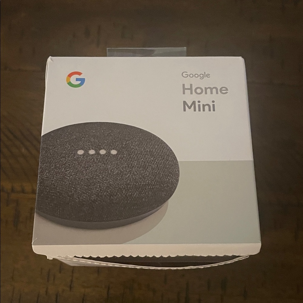 Google Home Mini Charcoal Smart Speaker